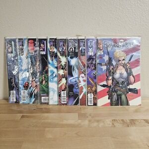 10x Image Divine‎ Right Comic Book Lot F/VF